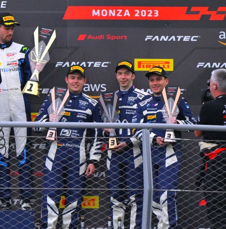 A Podium on Debut in Monza!